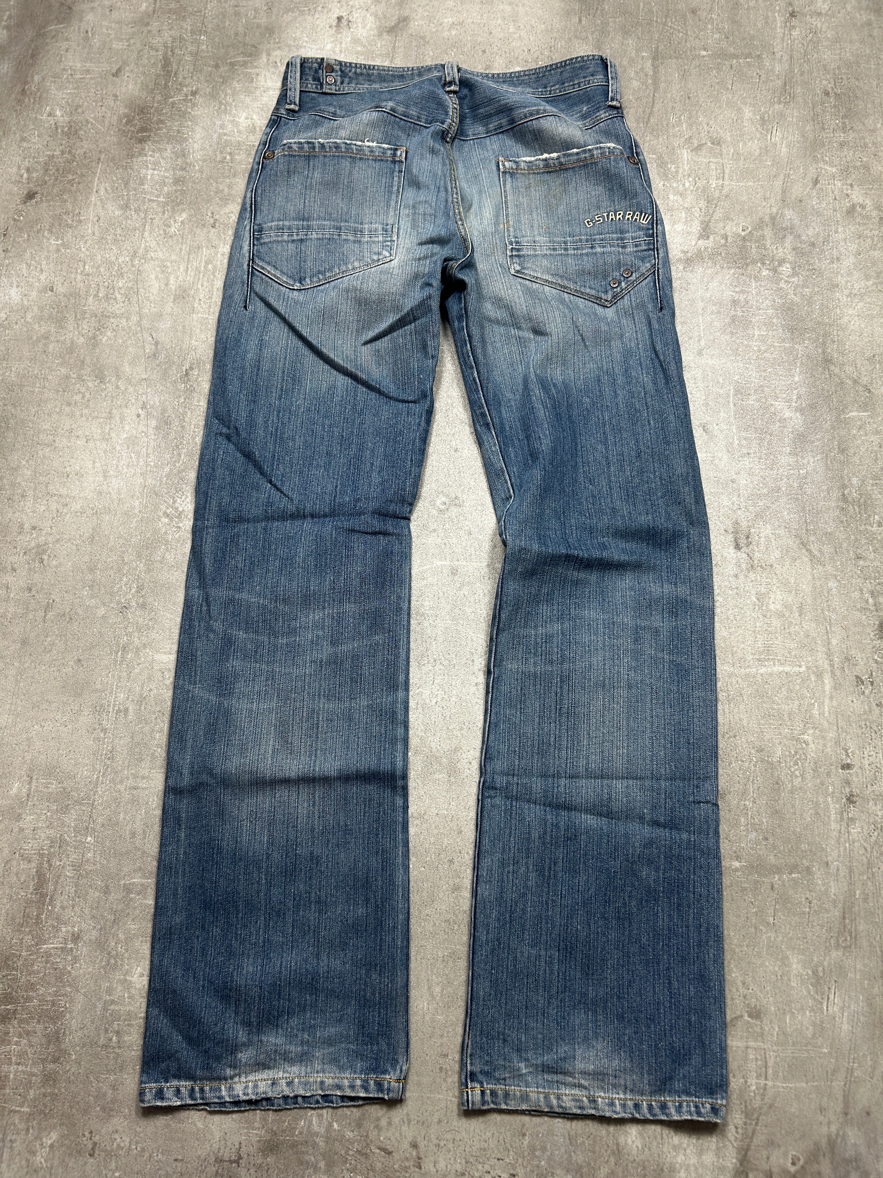 straight G-Star washed Jeans (W32 L36, M-L)
