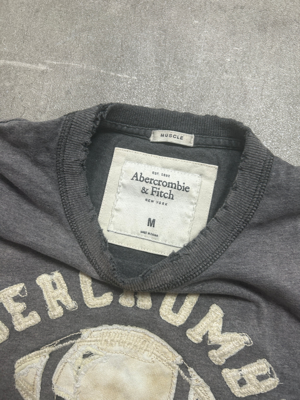 Abercrombie & Fitch Muscle T-Shirt used Look (L)