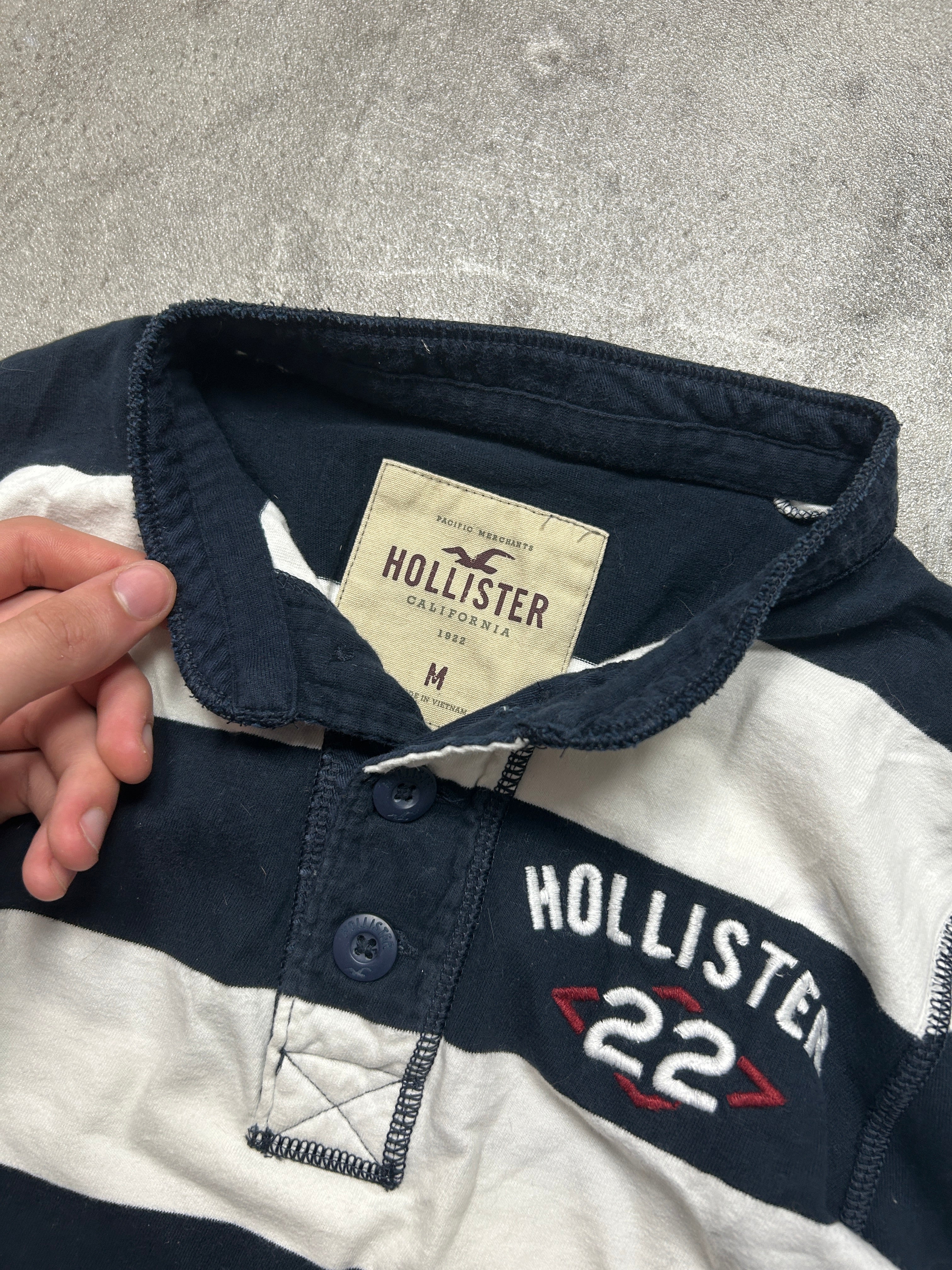 Hollister Longsleeve Henley Shirt (M)