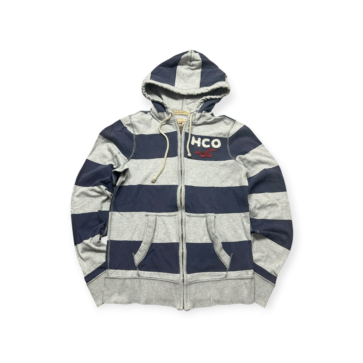 striped Hollister Zipper (M)
