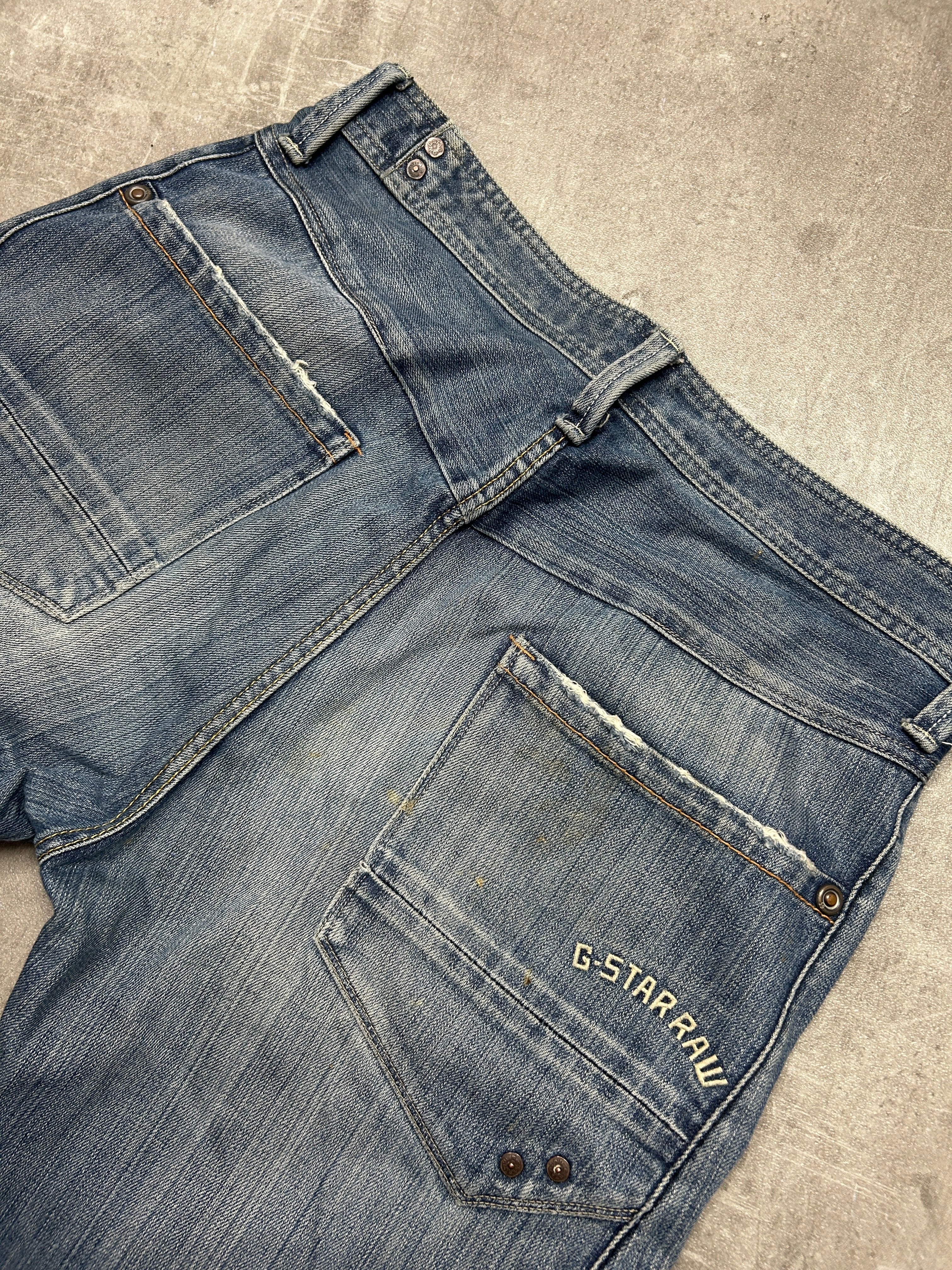 straight G-Star washed Jeans (W32 L36, M-L)