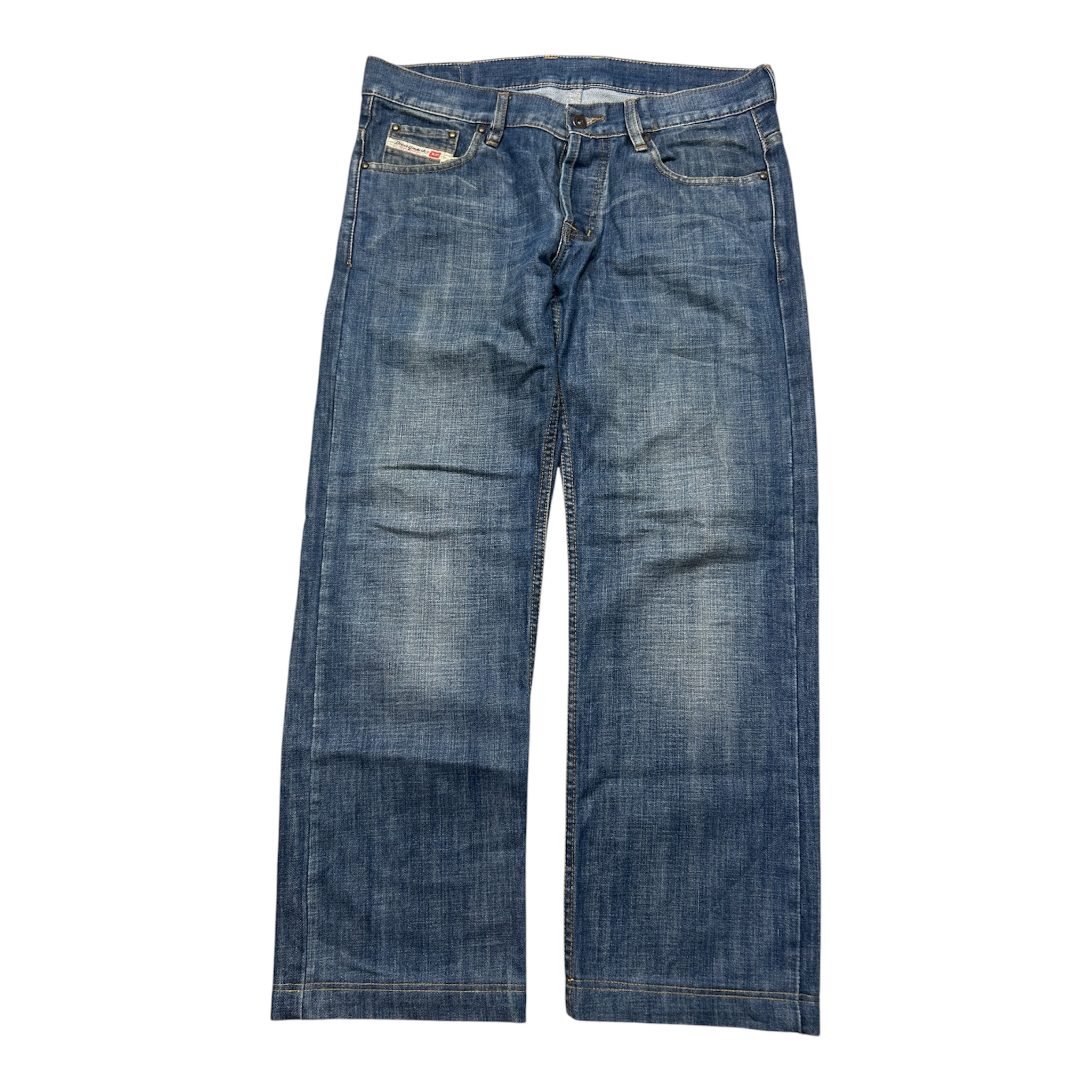 Straight Diesel Jeans (W34 L31, M-L)