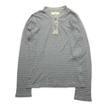 striped Hollister Henley Longsleeve (S)