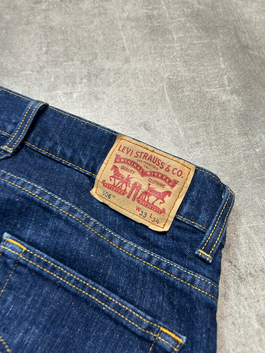 Levis 506 straight Jeans (W32 L34, M)