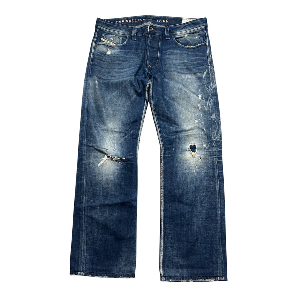 Straight Diesel Larkee Jeans (W34 L32, M-L)
