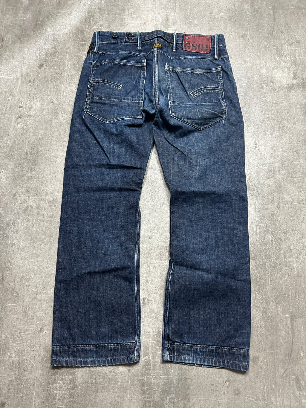 straight G Star Jeans (W33 L32, M)