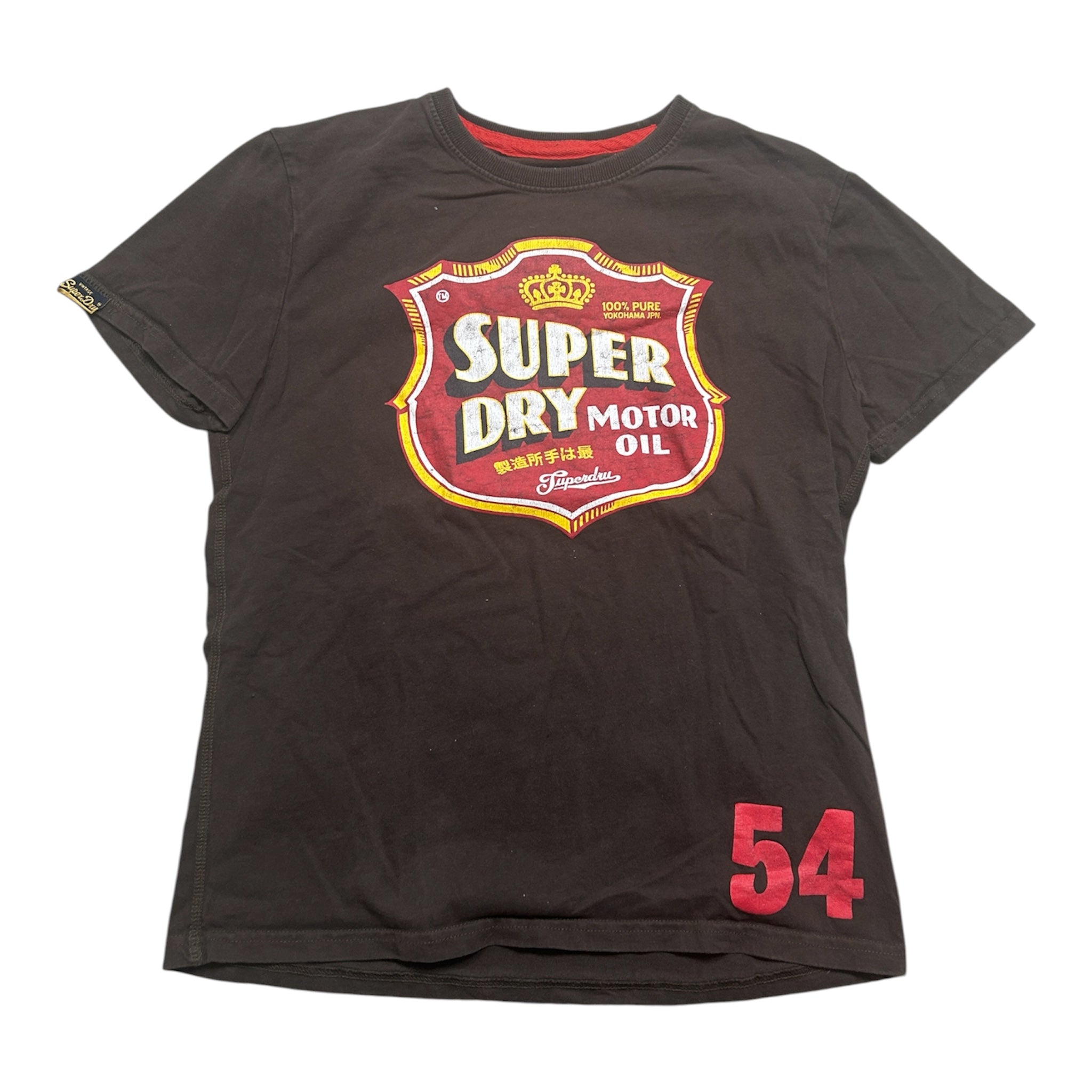 Vintage Superdry Print T-Shirt (L)