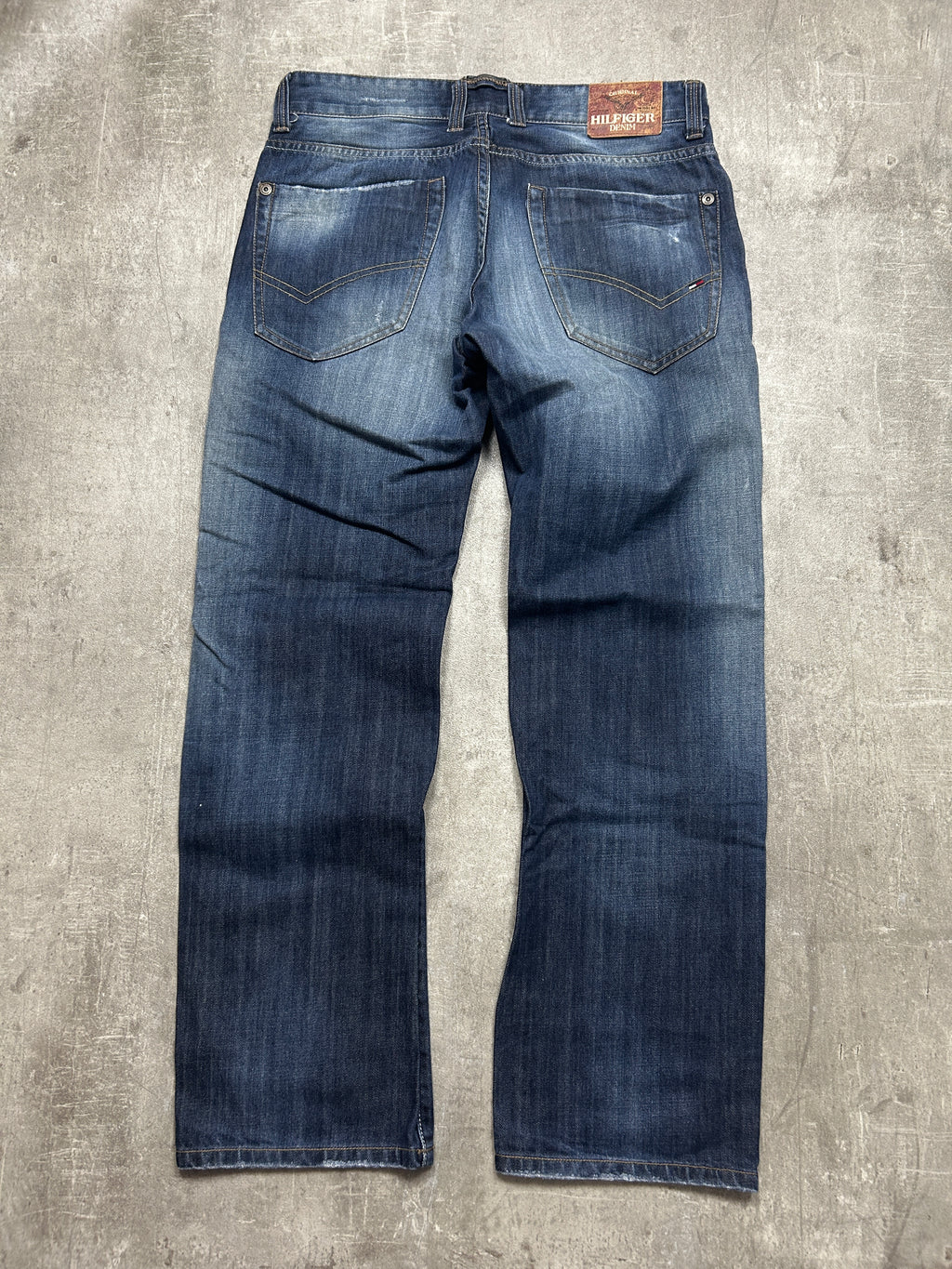 Straight washed Tommy Hilfiger Jeans (W33 L32, M)