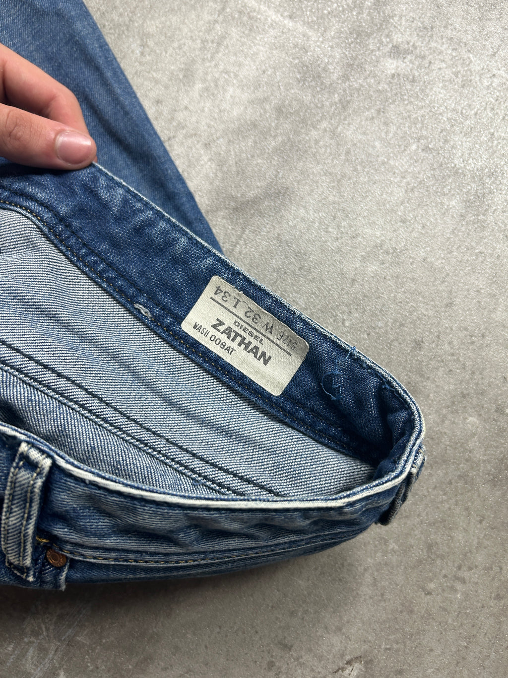 Bootcut Diesel Zathan Jeans (W32 L33, M)