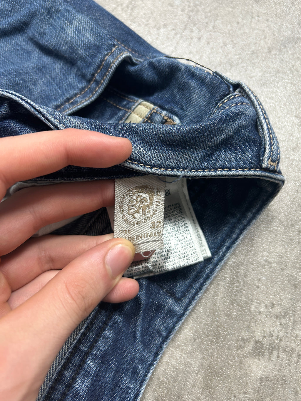 Diesel Zatiny Bootcut Jeans (W32 L31, M)