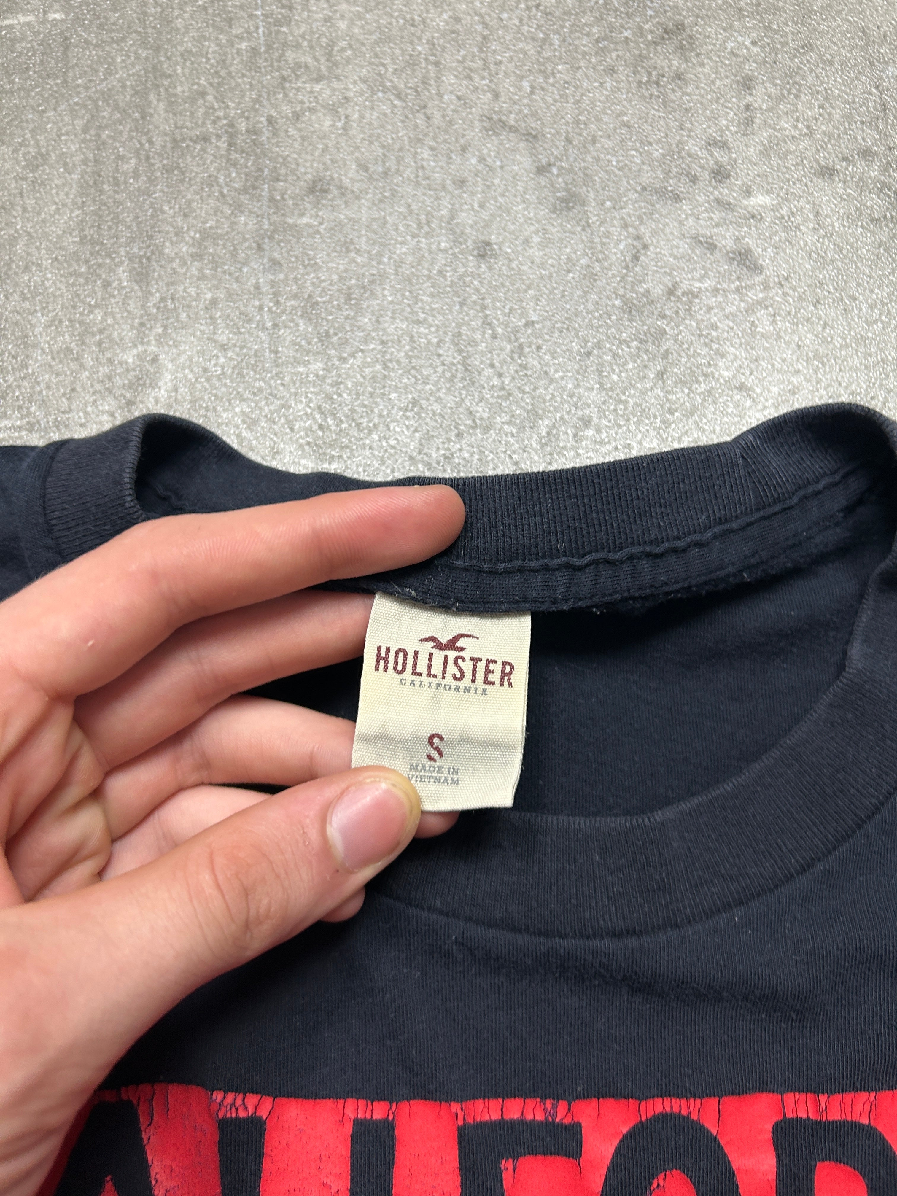 Hollister Print T-Shirt (S)