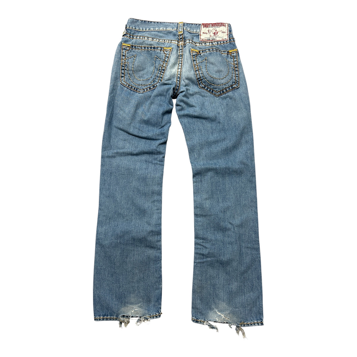 True Religion Bobby Straight Jeans (W33 L33, M-L)