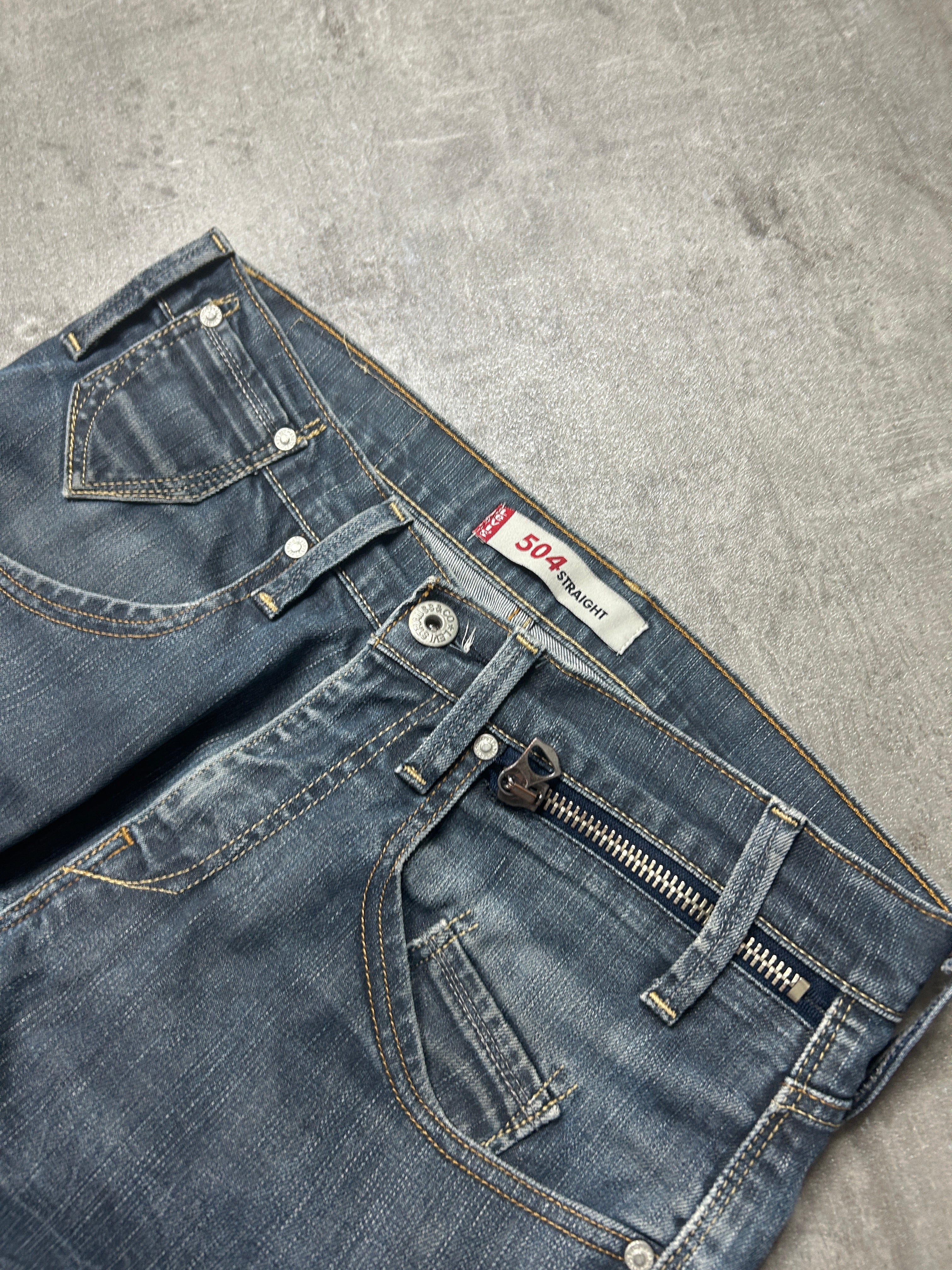 Levis 504 slim straight Jeans (W32 L32, M)