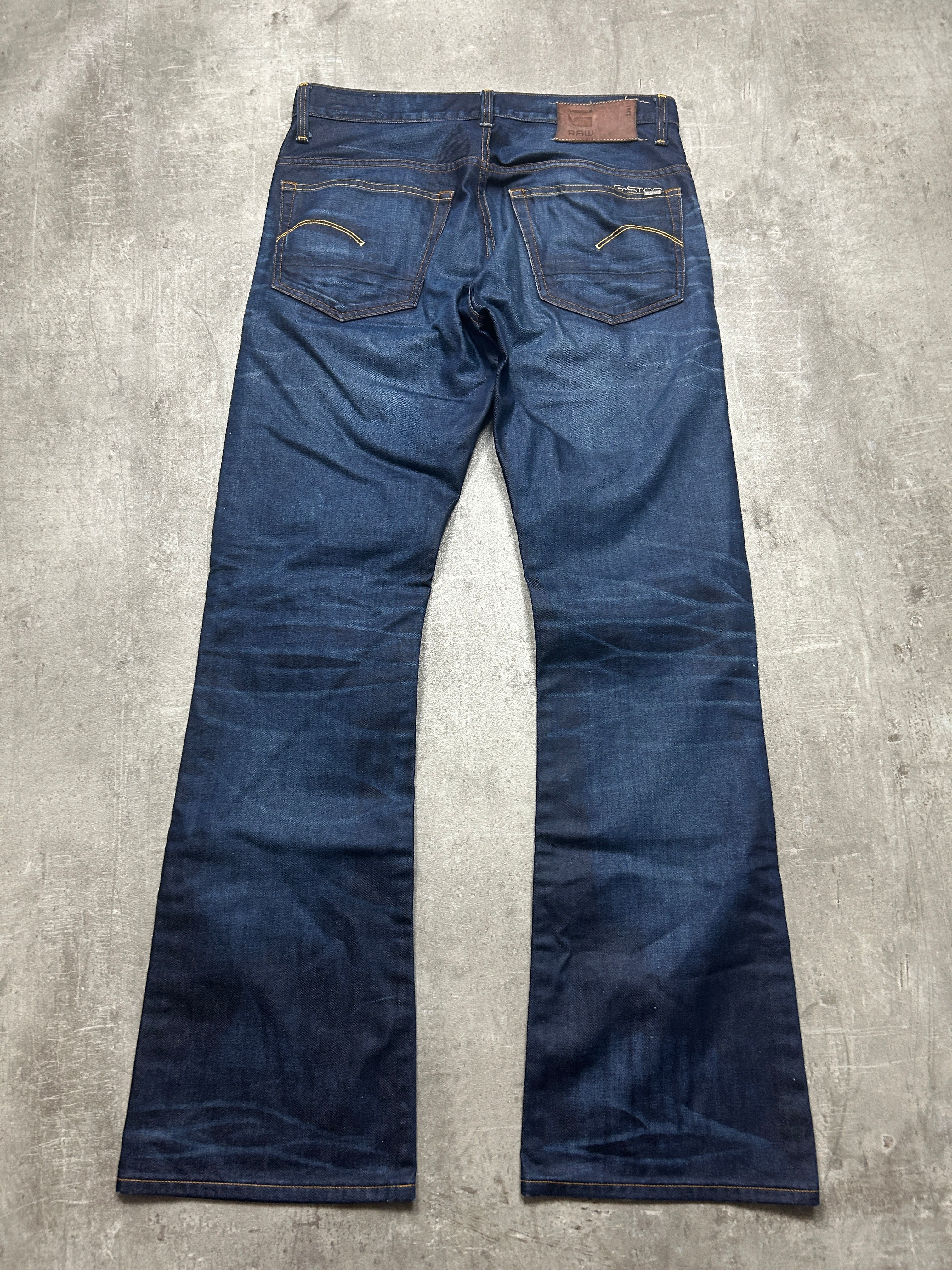Bootcut G Star 3301 Jeans (W34 L36, L)