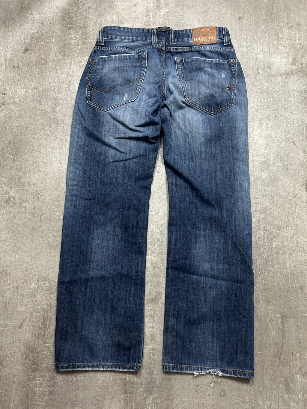 Straight washed Tommy Hilfiger Jeans (W33 L32, M)