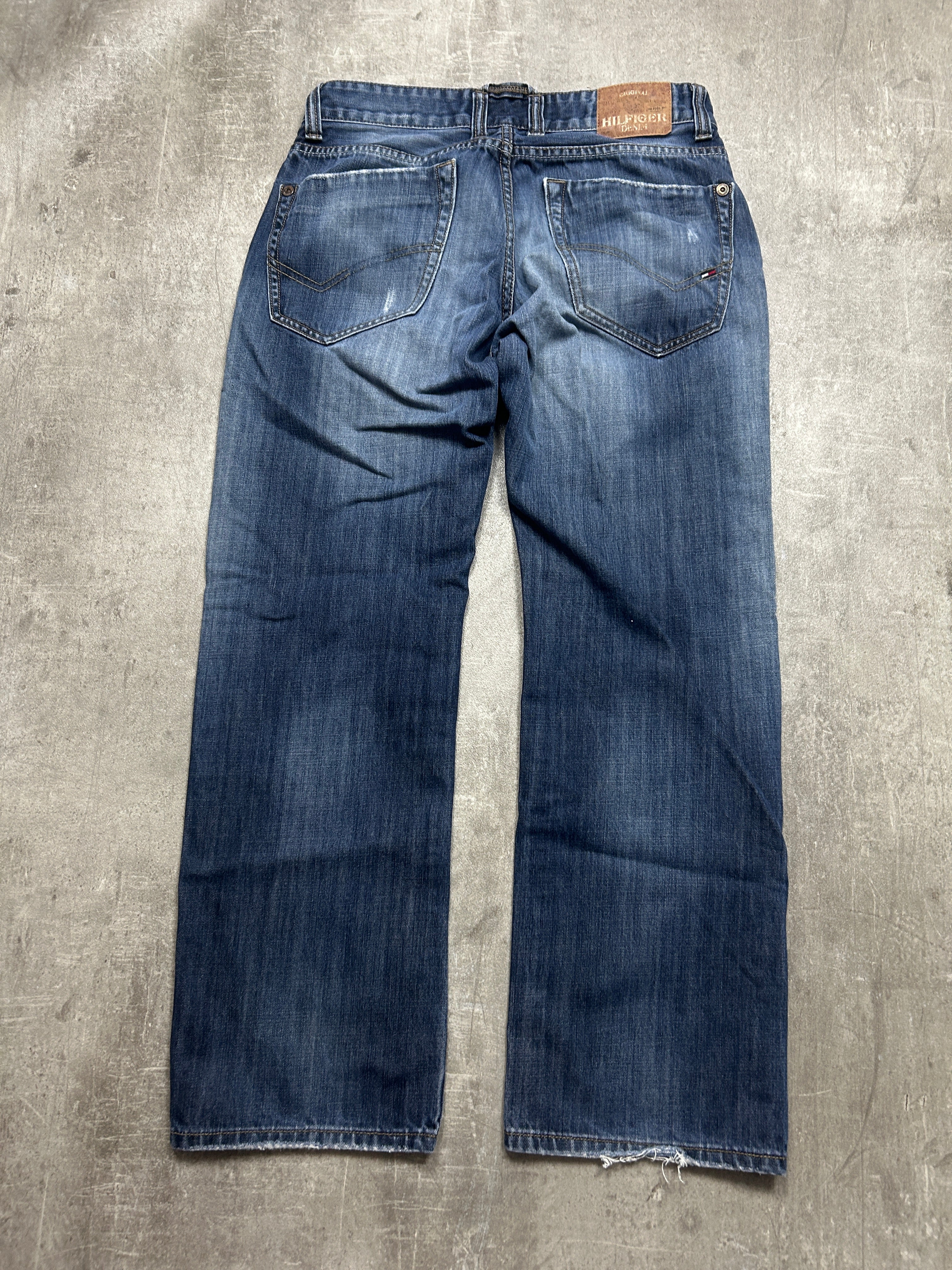 Straight washed Tommy Hilfiger Jeans (W33 L32, M)