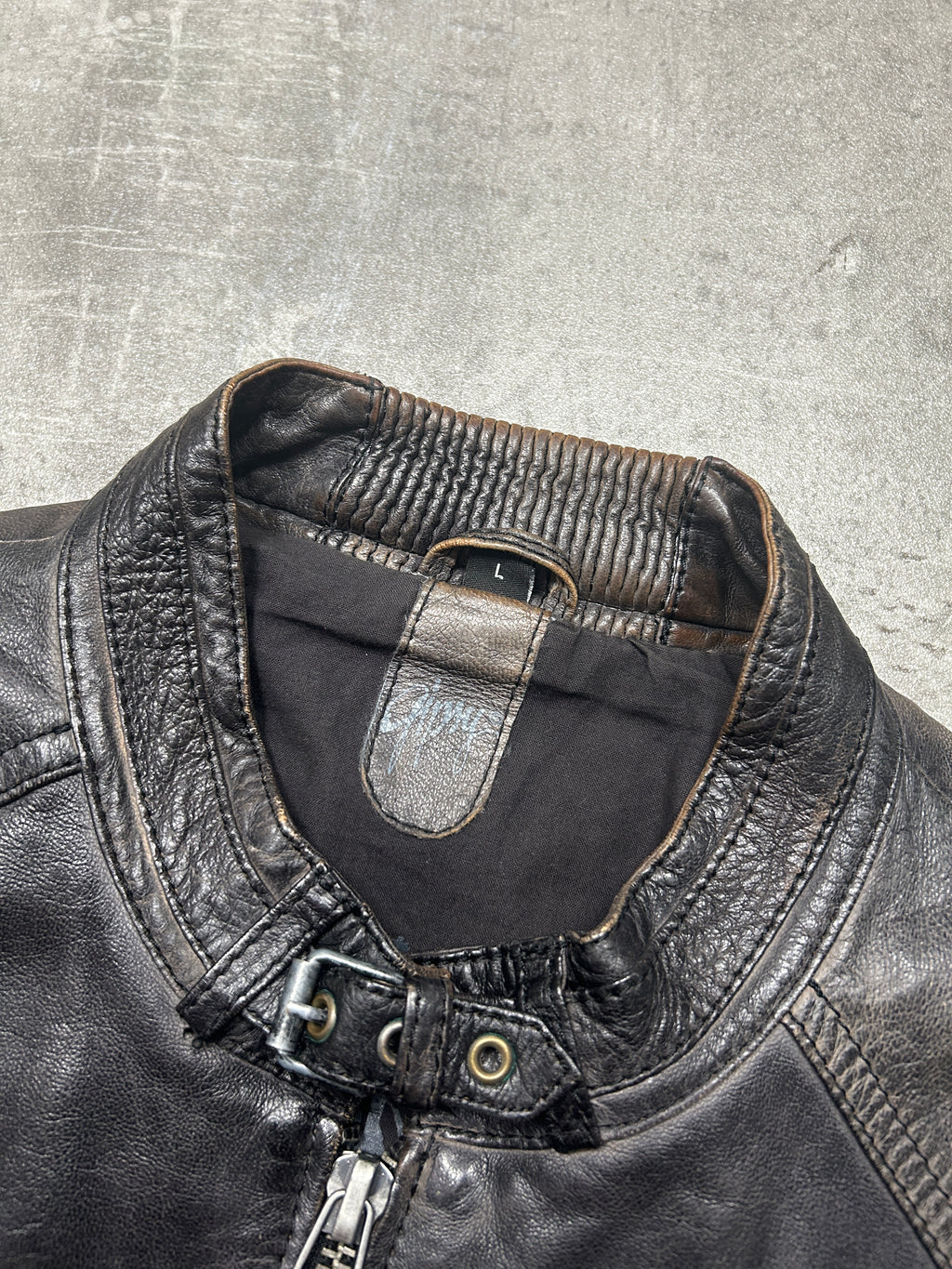 Vintage Gipsy Real Leather Jacket (M-L)