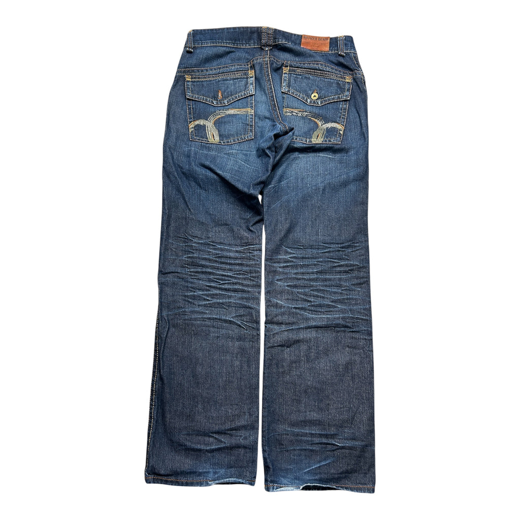 rare Tommy Hilfiger Straight Backprint Jeans (W33 L34, L)