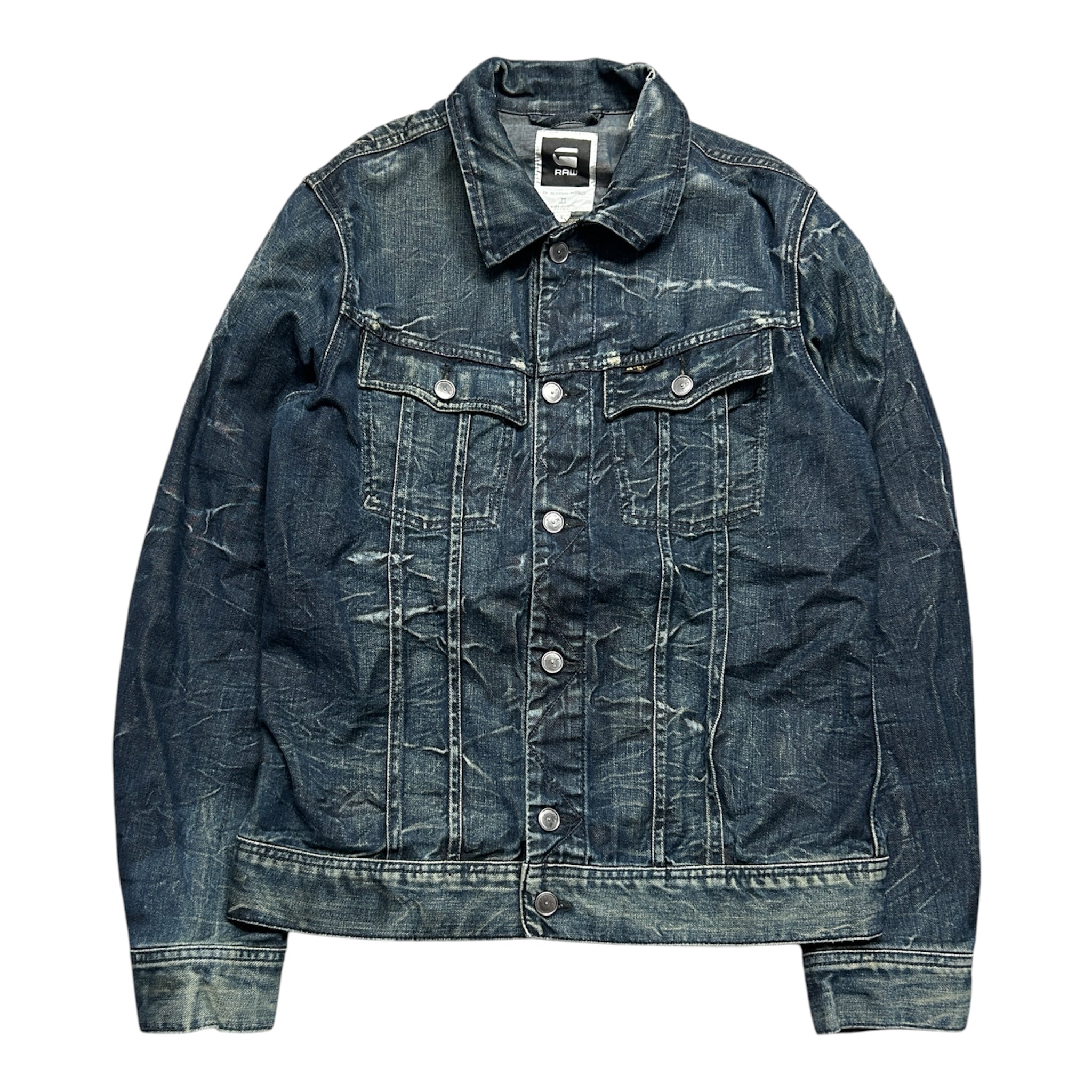 washed G Star Jeans Jacket (M)