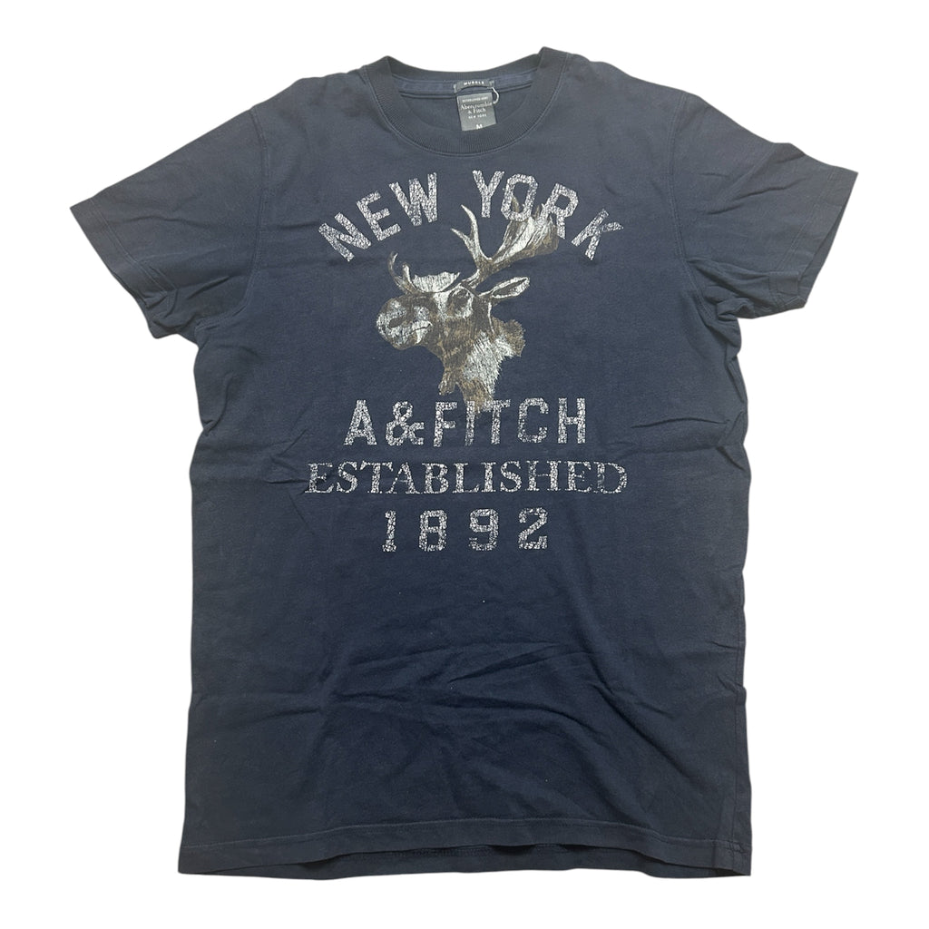 Vintage Abercrombie & Fitch Muscle T-Shirt (M)