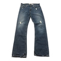 distressed Levis 527 Low Bootcut (W33 L33, M-L)
