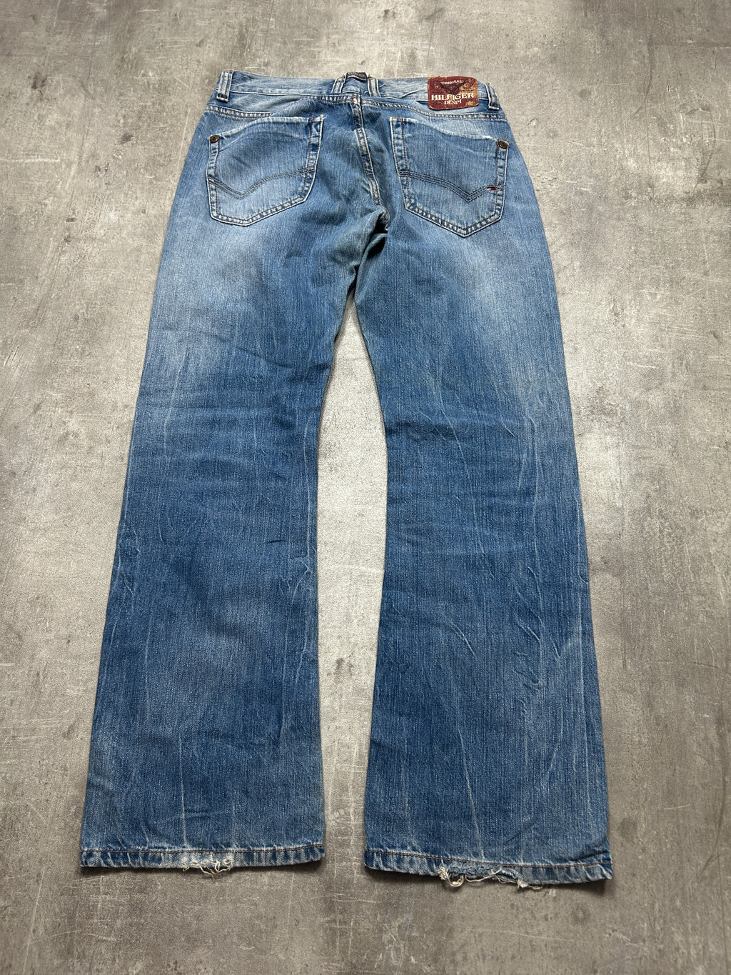 washed Tommy Hilfiger Bootcut Jeans (W32 L32,M)