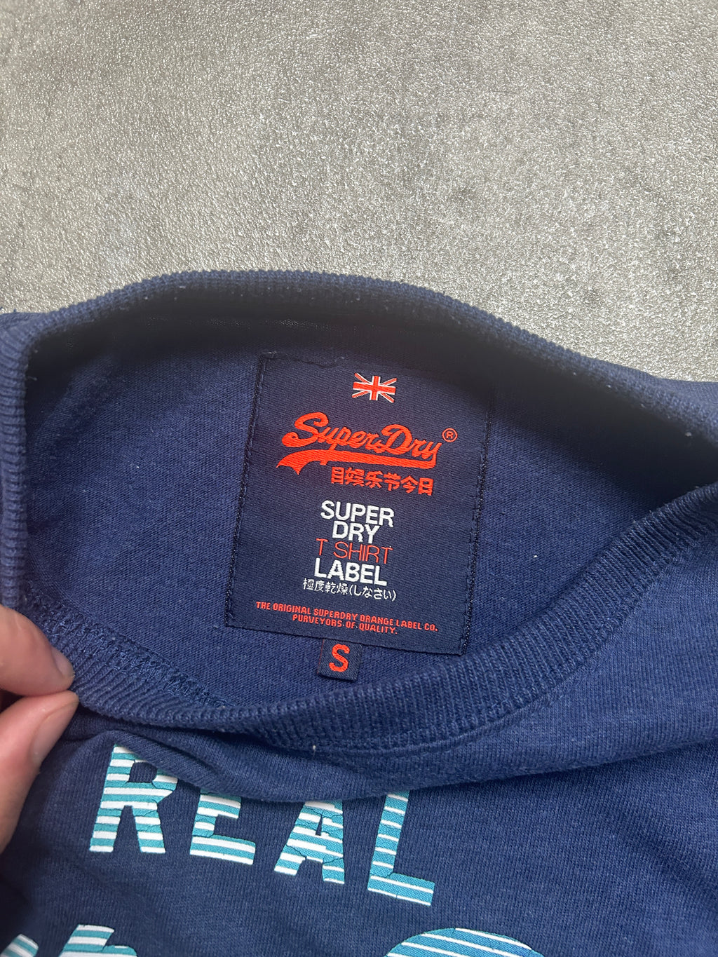 printed Superdry T-Shirt (S)