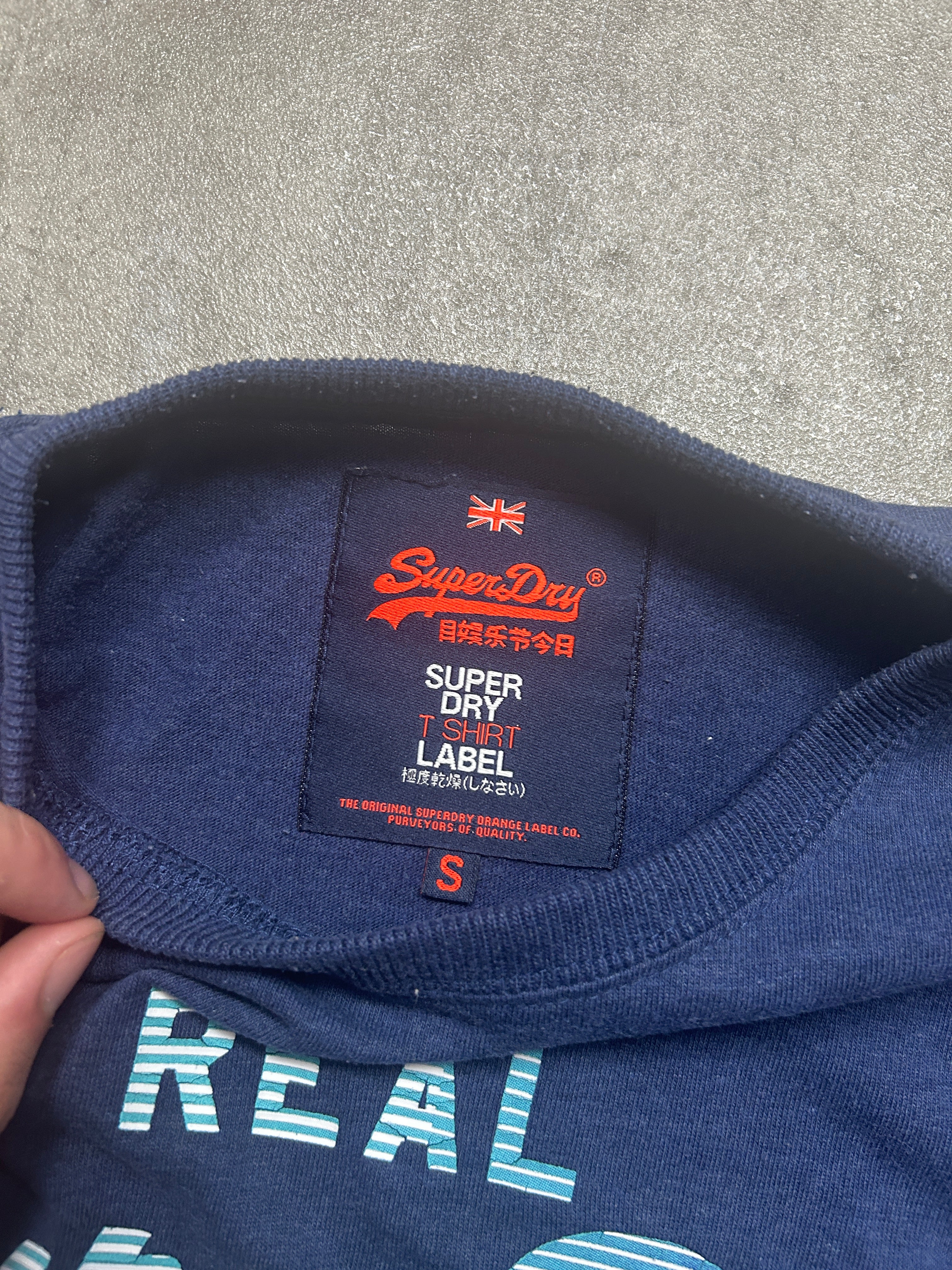 printed Superdry T-Shirt (S)