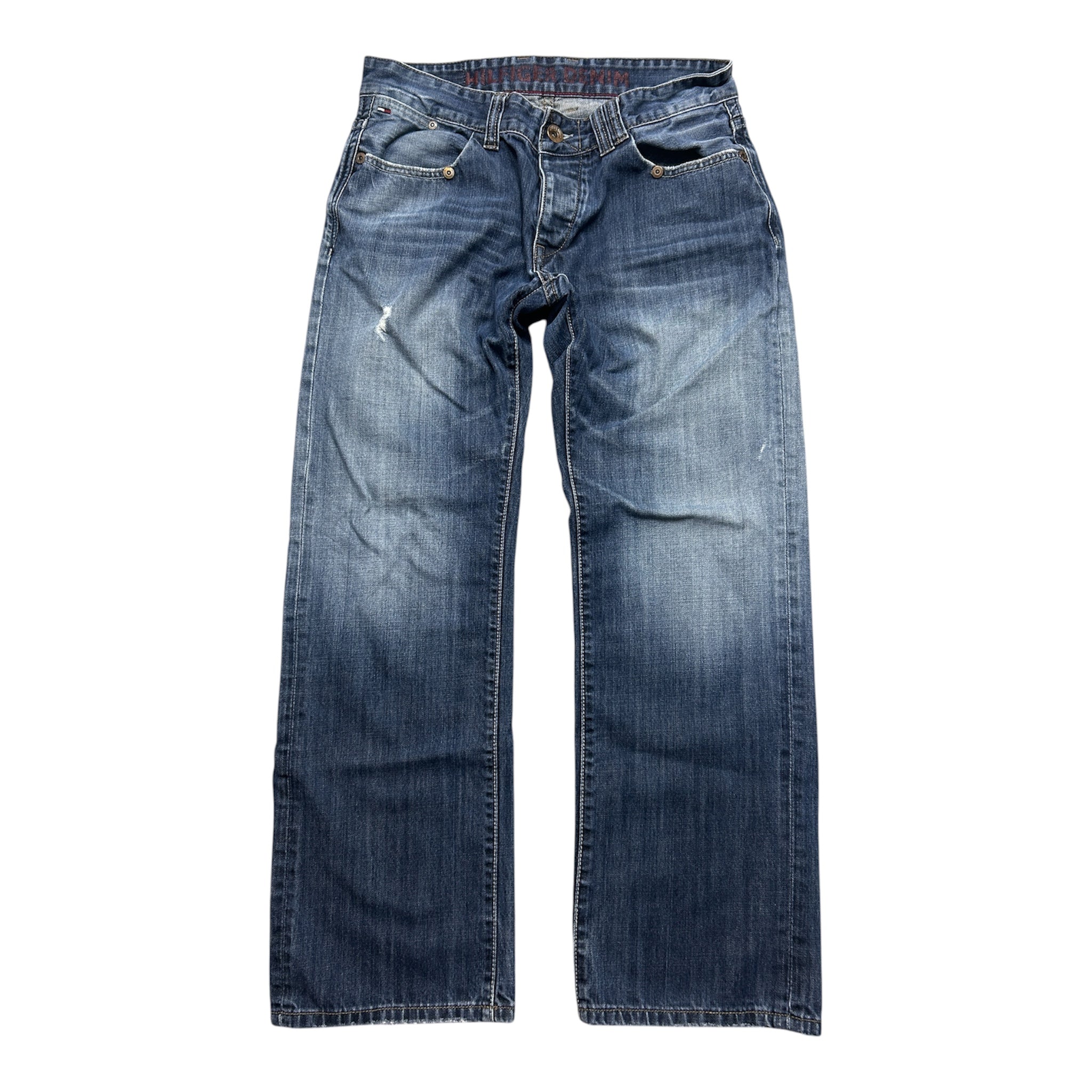 Straight washed Tommy Hilfiger Jeans (W33 L32, M)