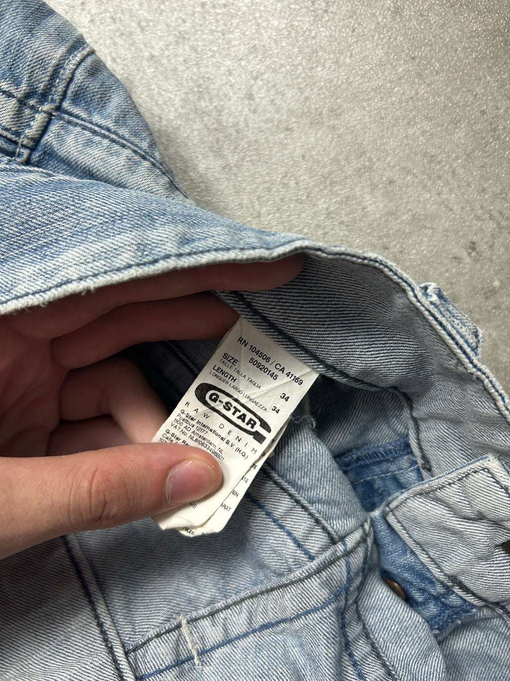 Straight G Star Jeans (W33 L34, L)