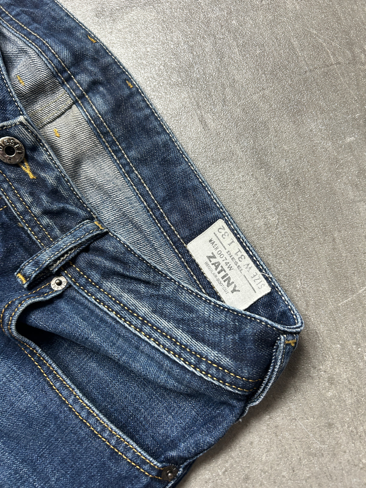 Diesel Zatiny Bootcut Jeans (W31 L32, M)