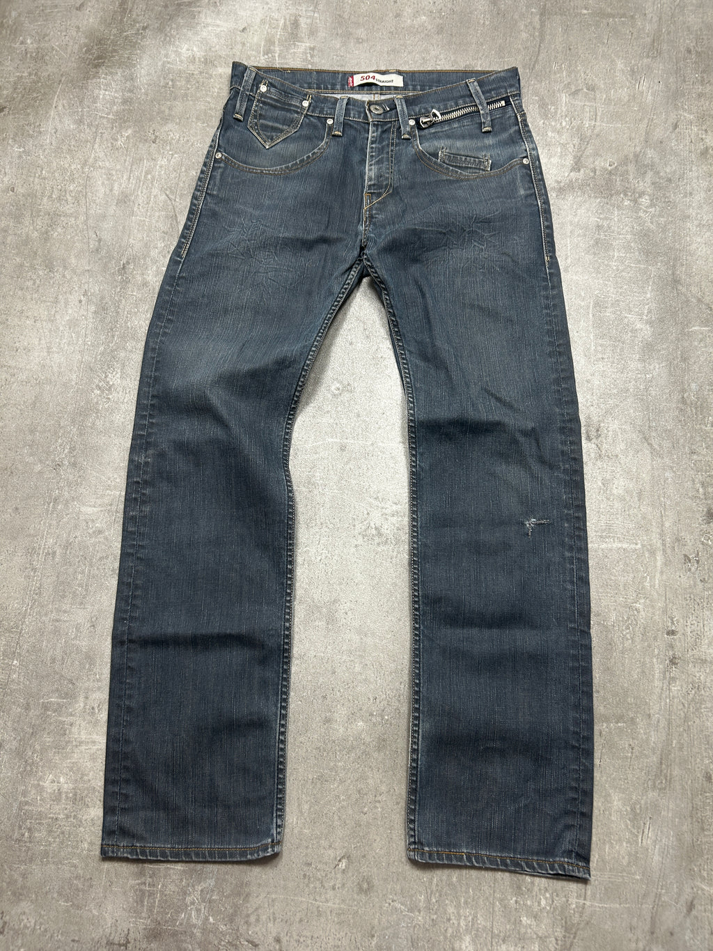 Levis 504 slim straight Jeans (W32 L32, M)