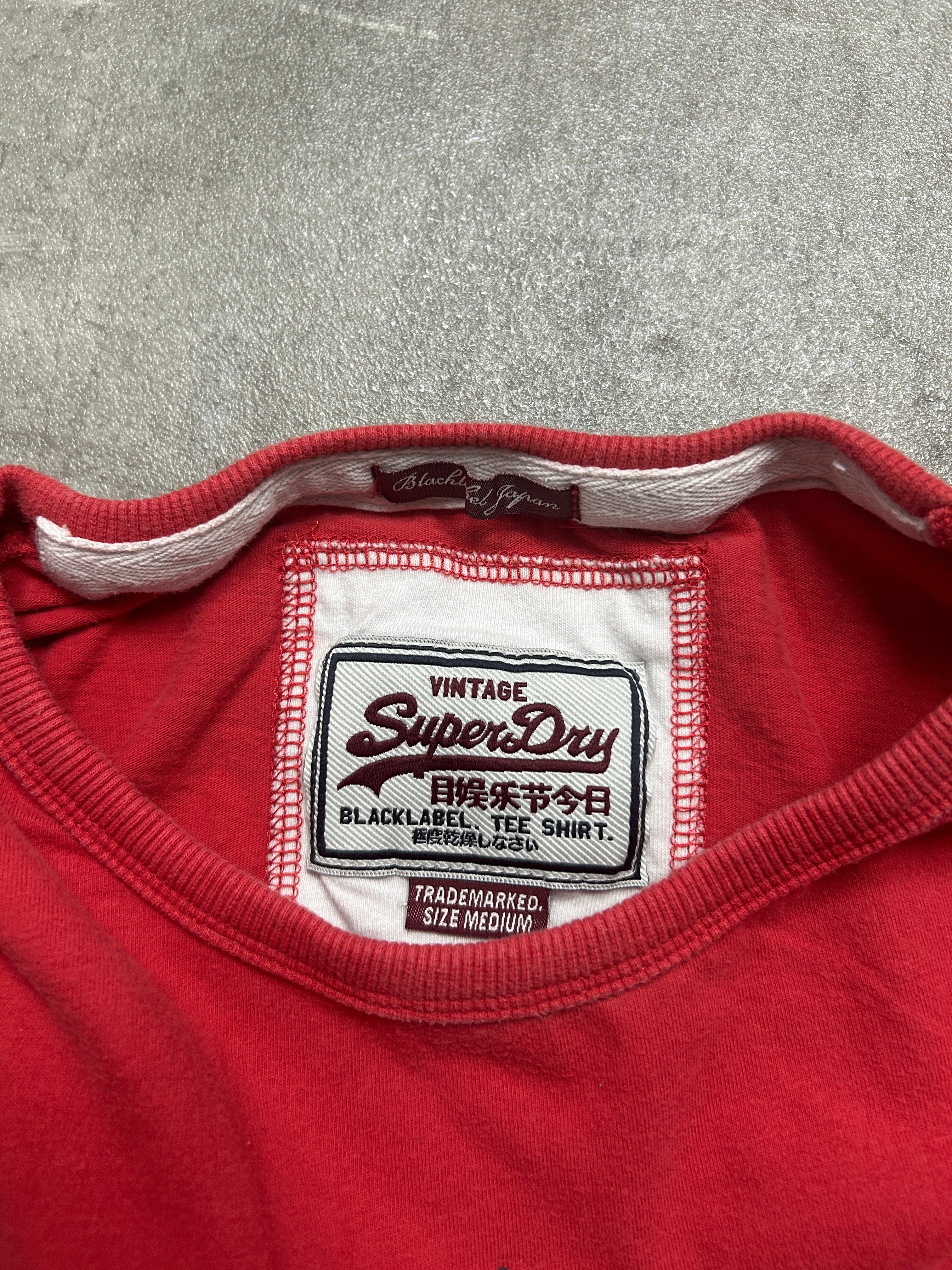 rare Superdry Black Label Japan slim fit T-Shirt (M)