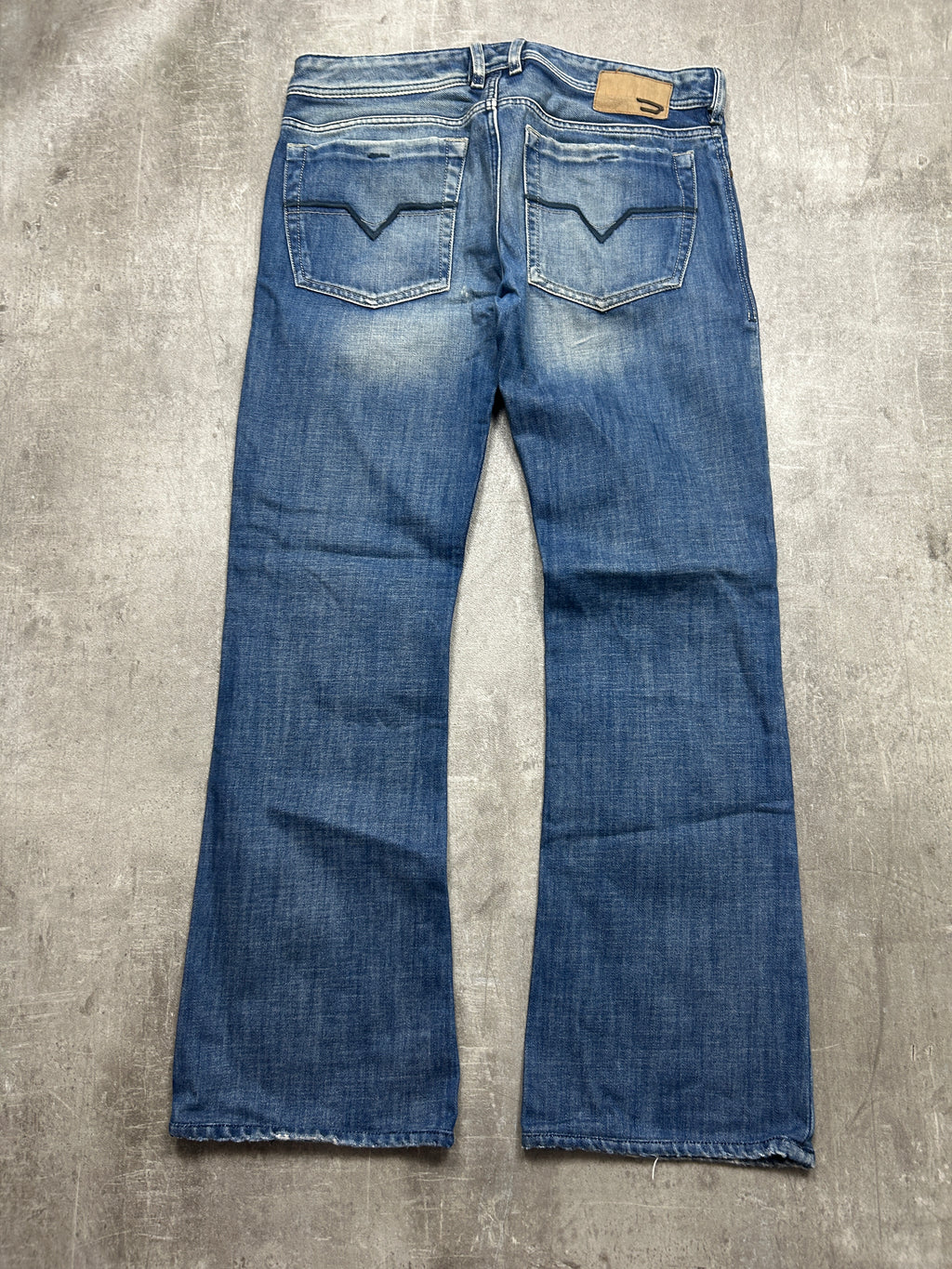 Bootcut Diesel Zathan Jeans (W32 L33, M)