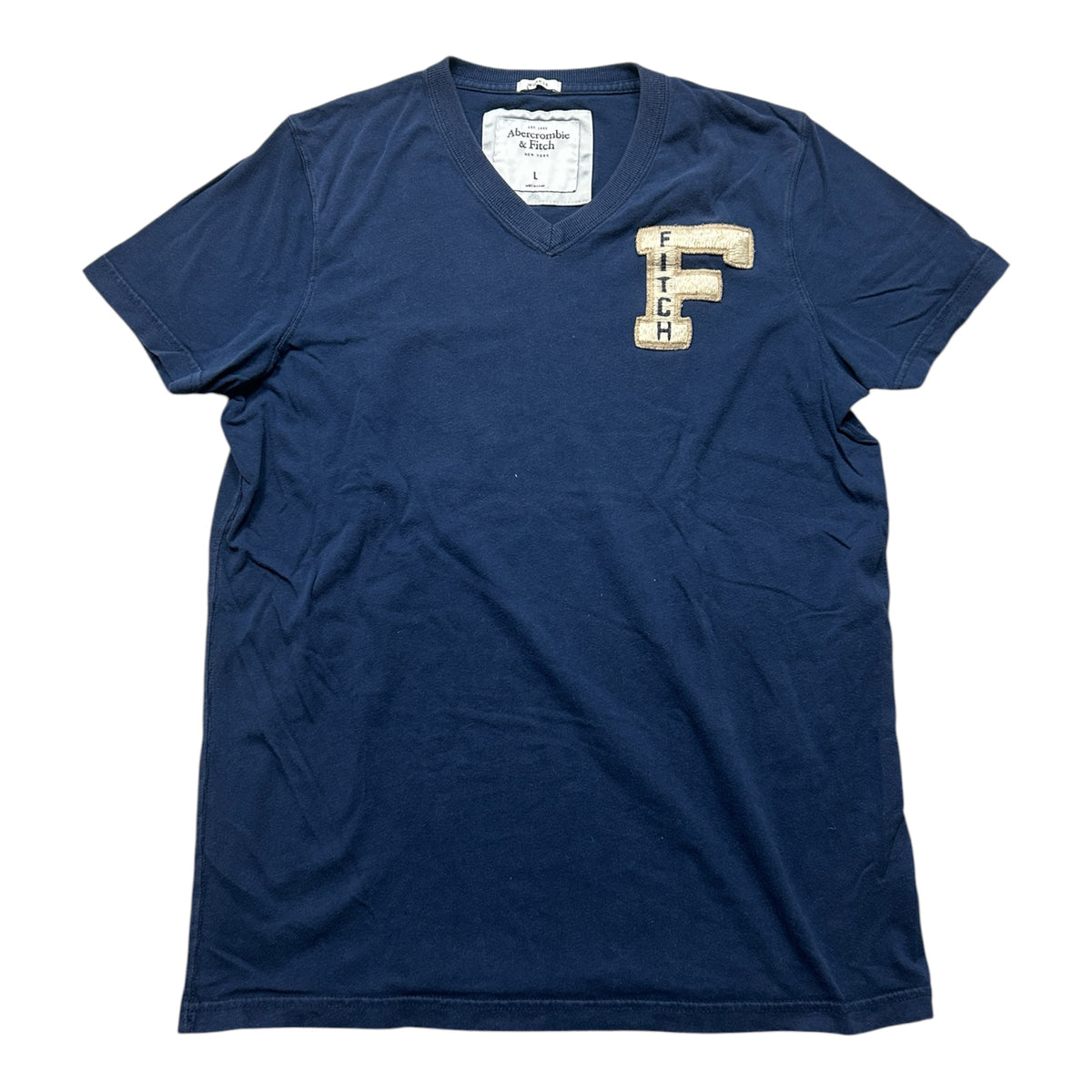 Abercrombie & Fitch Muscle V-Neck T-Shirt (L)