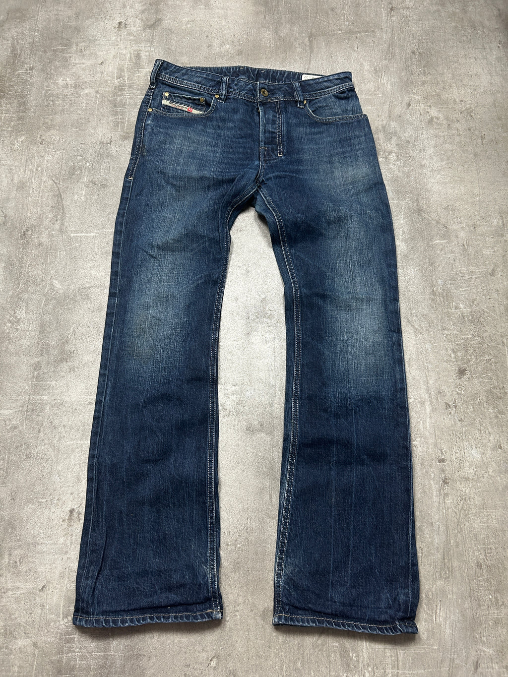 Diesel Zatiny backprint jeans (W30 L32, S)