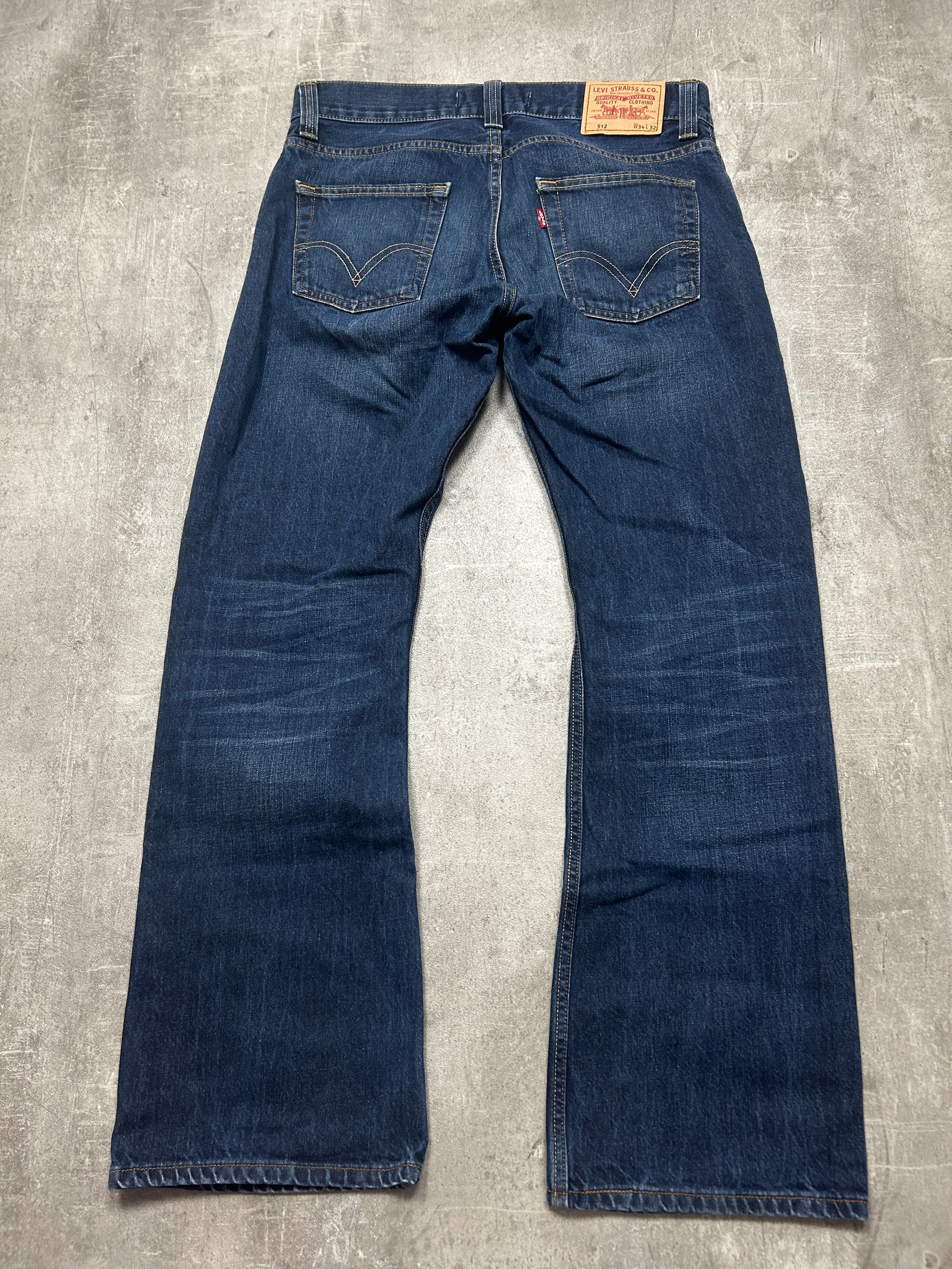 Levis 512 Bootcut Jeans (W33 L32, M)